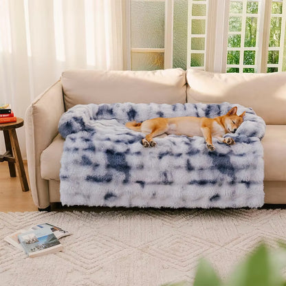 Plush Dog Bed & Couch Protector – The Ultimate Cozy Haven for Your Pup